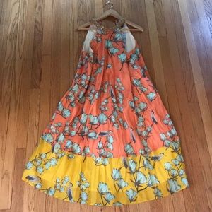 Varun Bahl Beaded Blossom Dress size LP